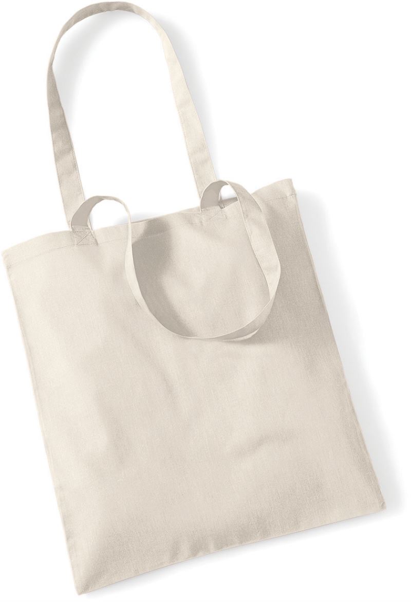 Levně Bavlněná taška "Bag for Life" - sand