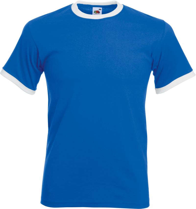 Levně Racerback tričko - royal blue/white