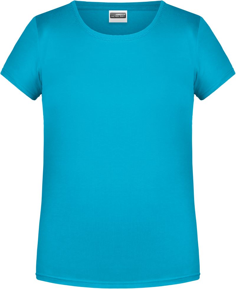 Levně Dámské tričko z bio bavlny - turquoise