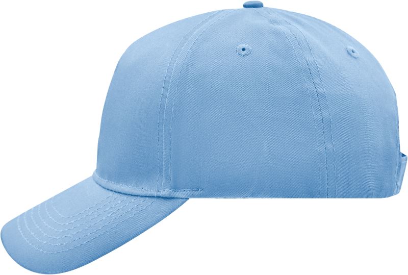 Levně 5 panelová kšiltovka - light blue