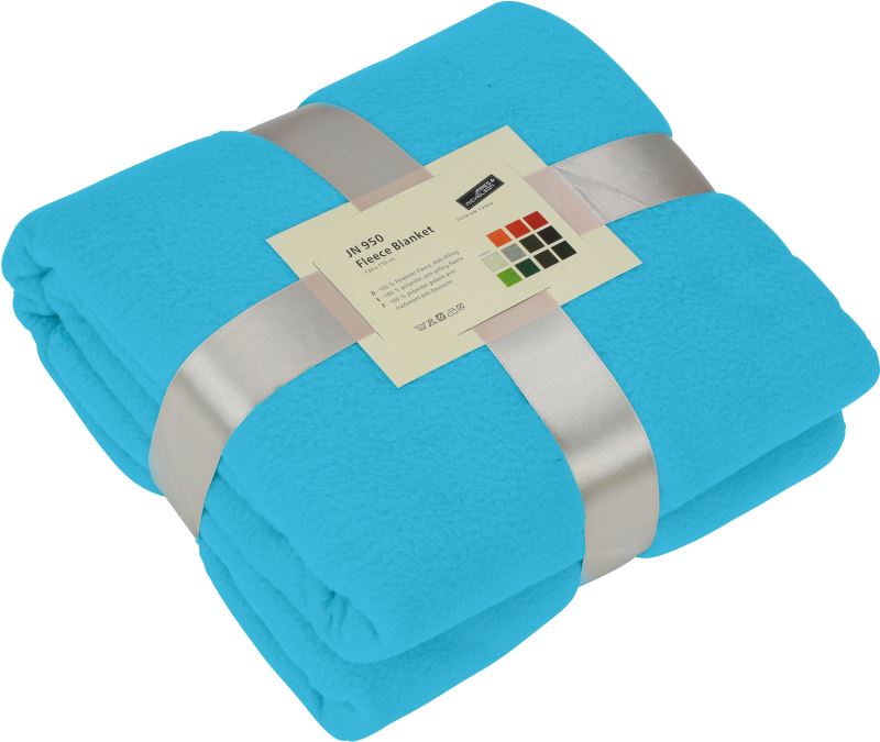 Levně Fleecová deka - turquoise