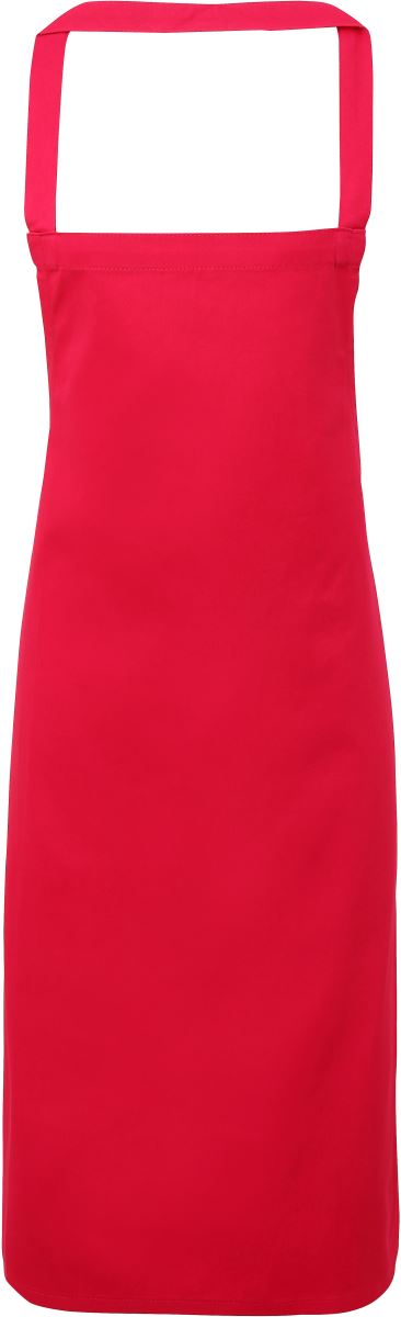 Levně Zástěra z bio bavlny - hot pink