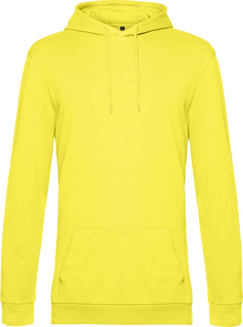 Levně Pánská mikina s kapucí - solar yellow