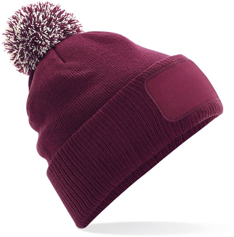 Levně Pletená čepice Snowstar® - burgundy/off white