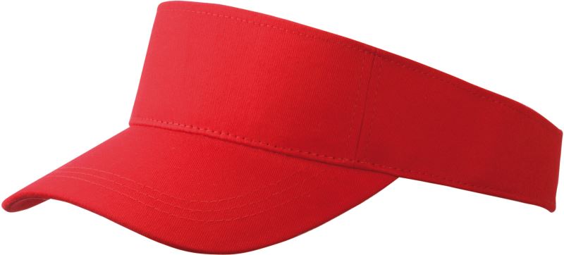 Levně Módní sluneční kšilt - red