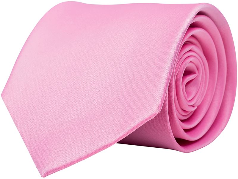Levně Klasická kravata - light pink