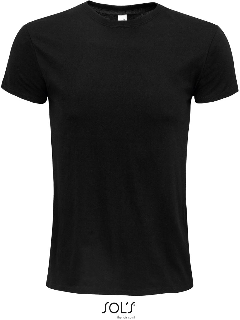Levně Tričko z bio bavlny - deep black