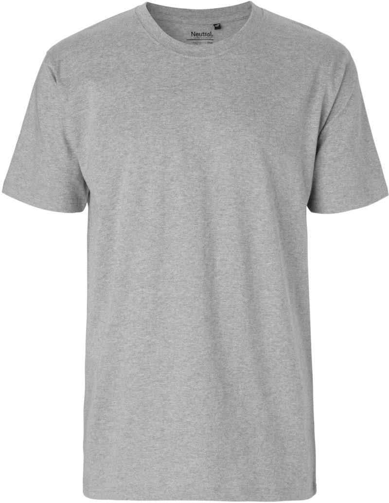 Levně Pánské tričko z těžké bio bavlny - sport grey