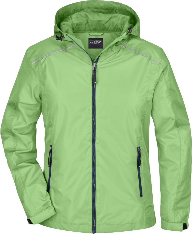 Levně Dámská bunda do deště - spring green/navy