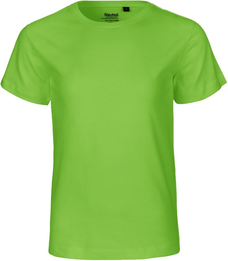 Levně Dětské tričko z bio bavlny - lime