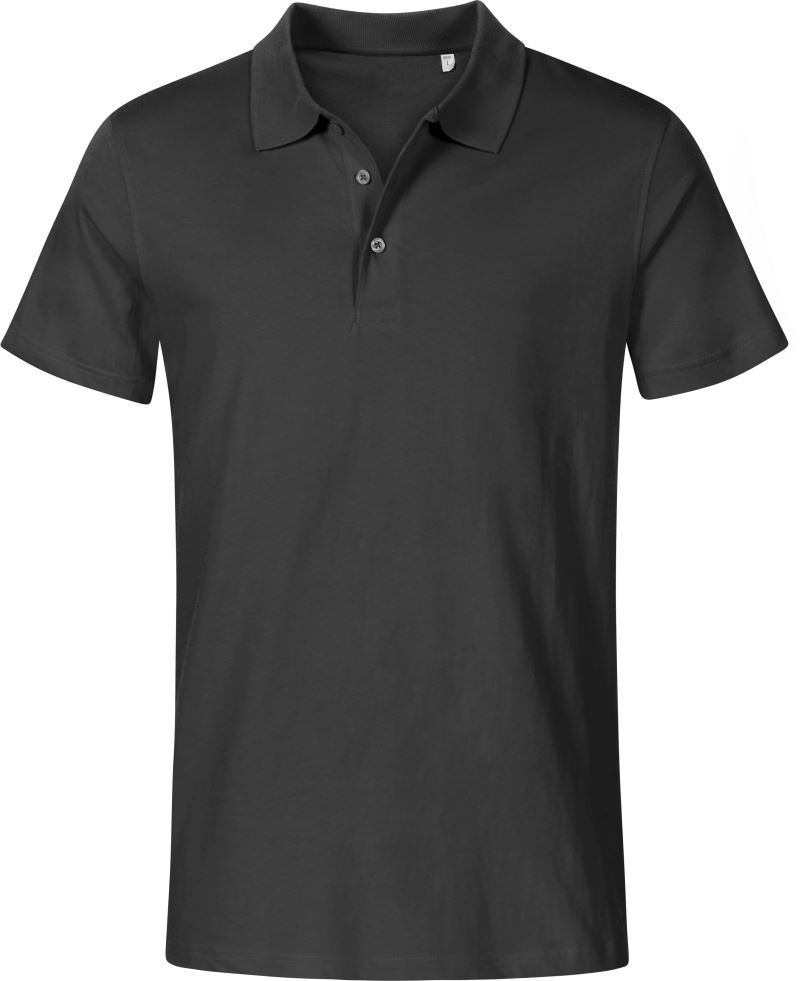 Levně Pánské pracovní žerzejové polo - charcoal