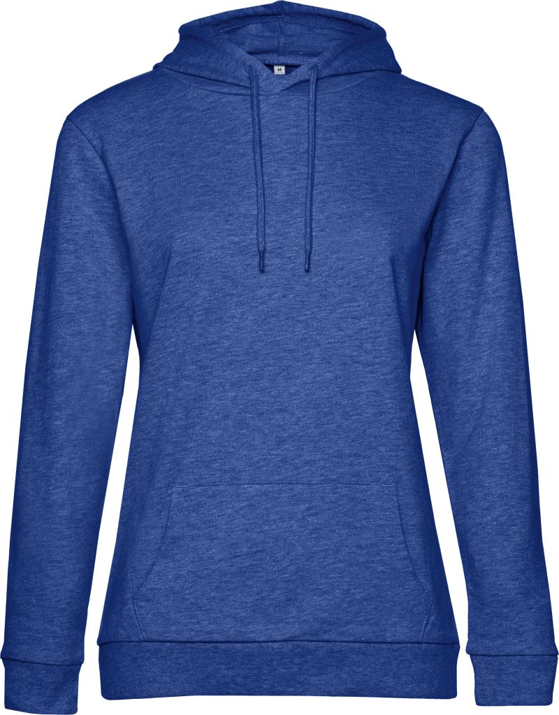 Levně Dámská mikina s kapucí - heather royal blue