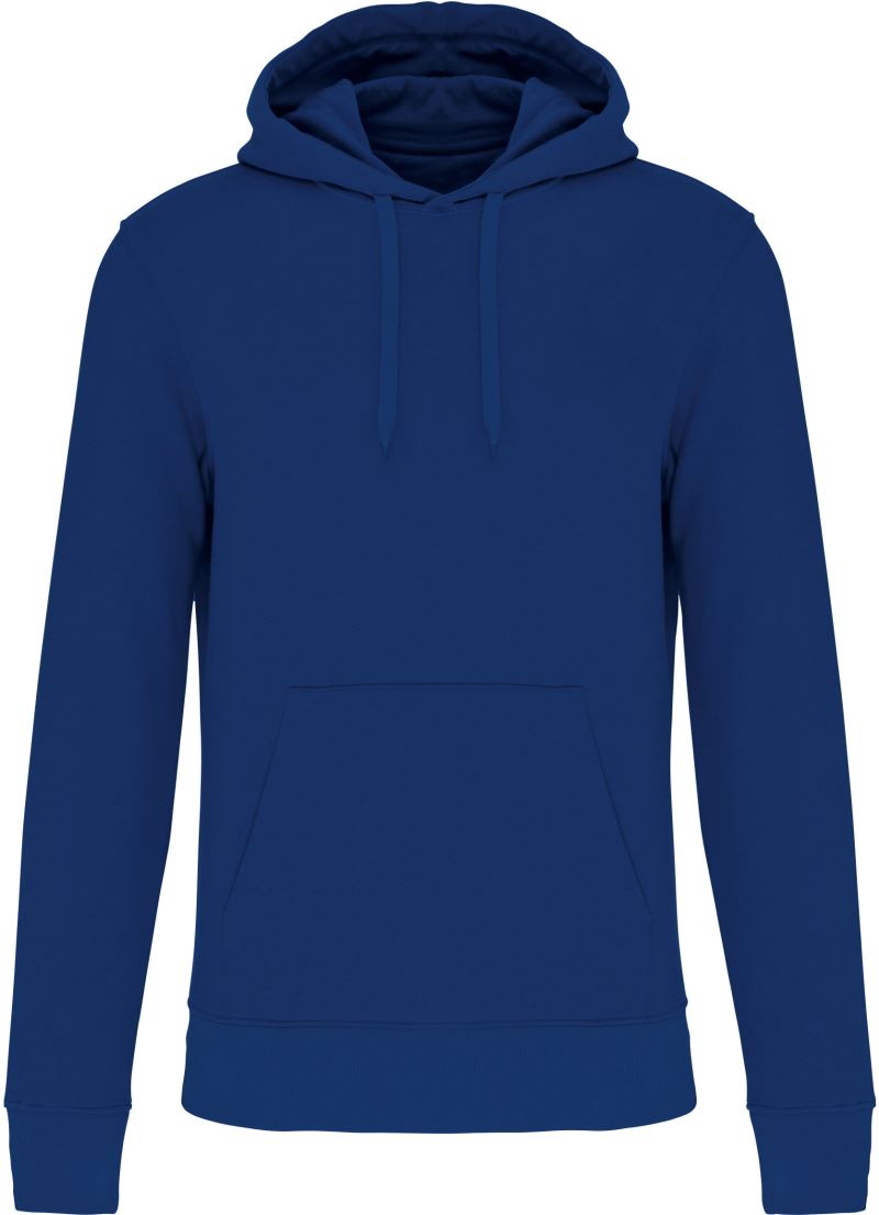 Levně Pánská eco-friendly mikina s kapucí - true indigo
