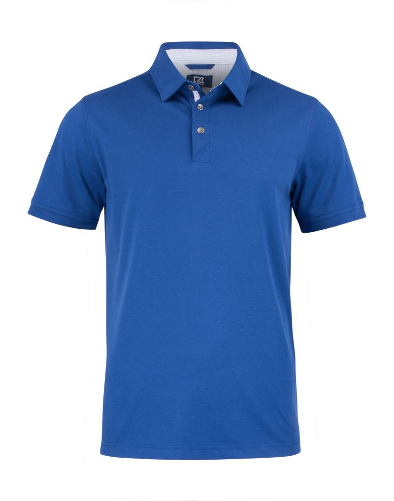 Levně Pánské piqué polo "Advantage Premium" - deep blue