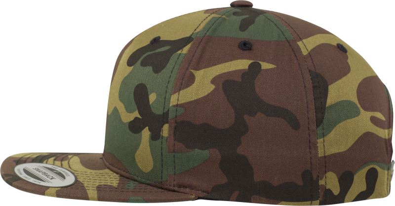 Levně 6 panelová Snapback kšiltovka - multicam tropic