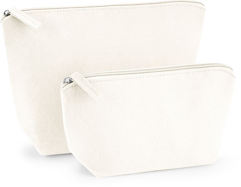 Levně Plstěná toaletní taška - soft white