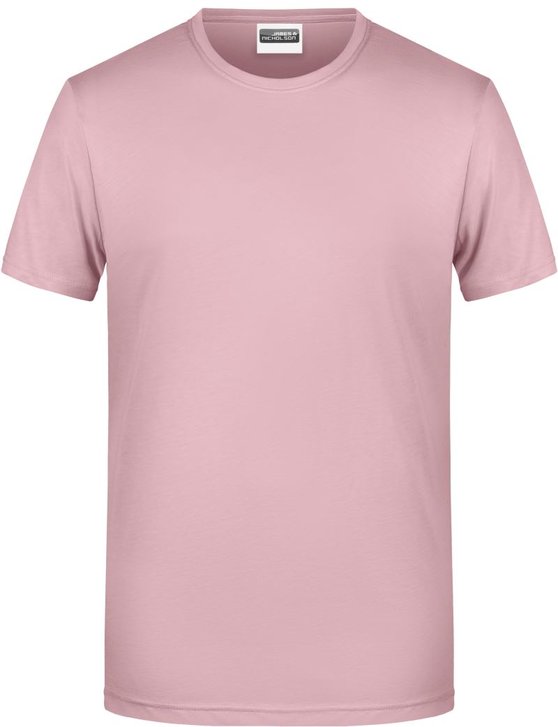 Levně Pánské tričko z bio bavlny - soft pink