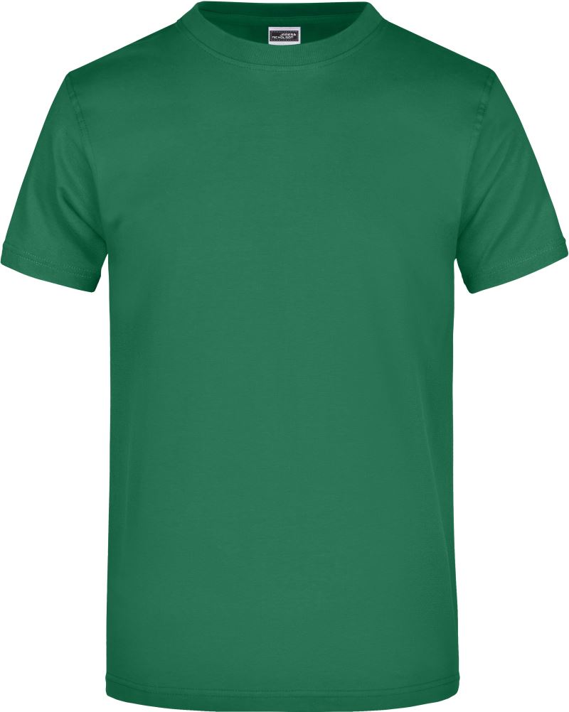 Levně Tričko z těžké bavlny - dark green