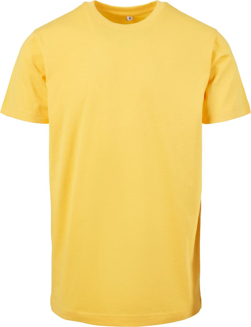 Levně Tričko z těžké bavlny - taxi yellow