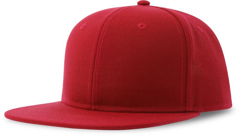 6 panelová baseballová kšiltovka - red