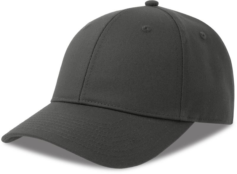 6 panelová kšiltovka - dark grey