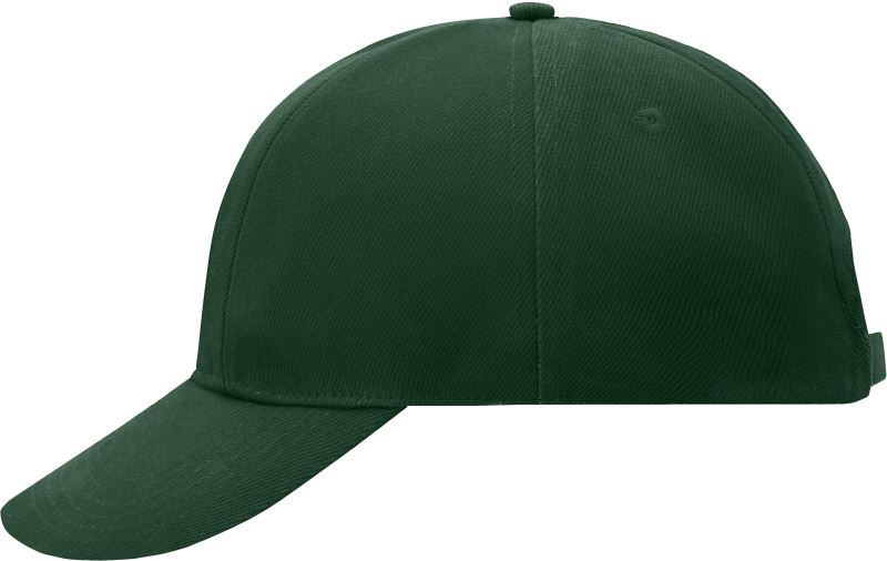 Levně 6 panelová vyztužená kšiltovka - dark green
