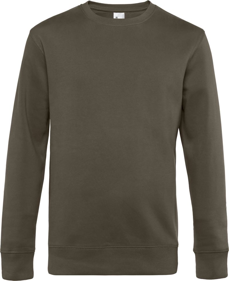 Levně Pánská mikina - khaki