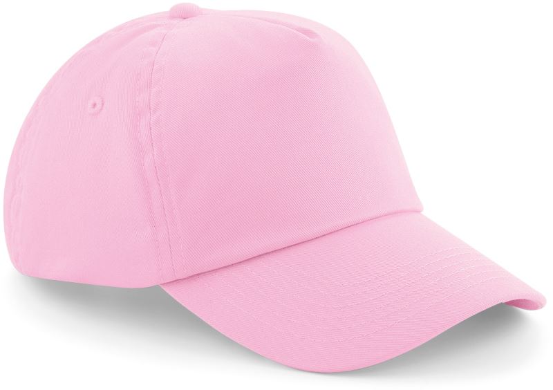 Levně Dětská 5 panelová kšiltovka "Original" - classic pink