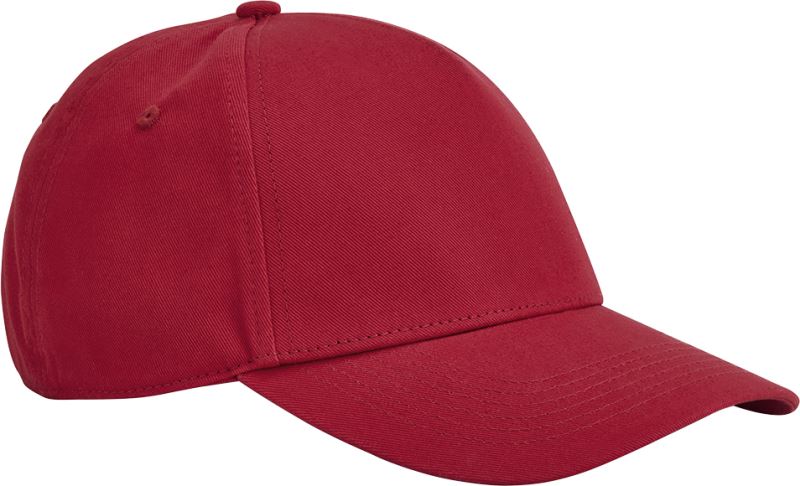 Levně 5 panelová kšiltovka EarthAware® - classic red