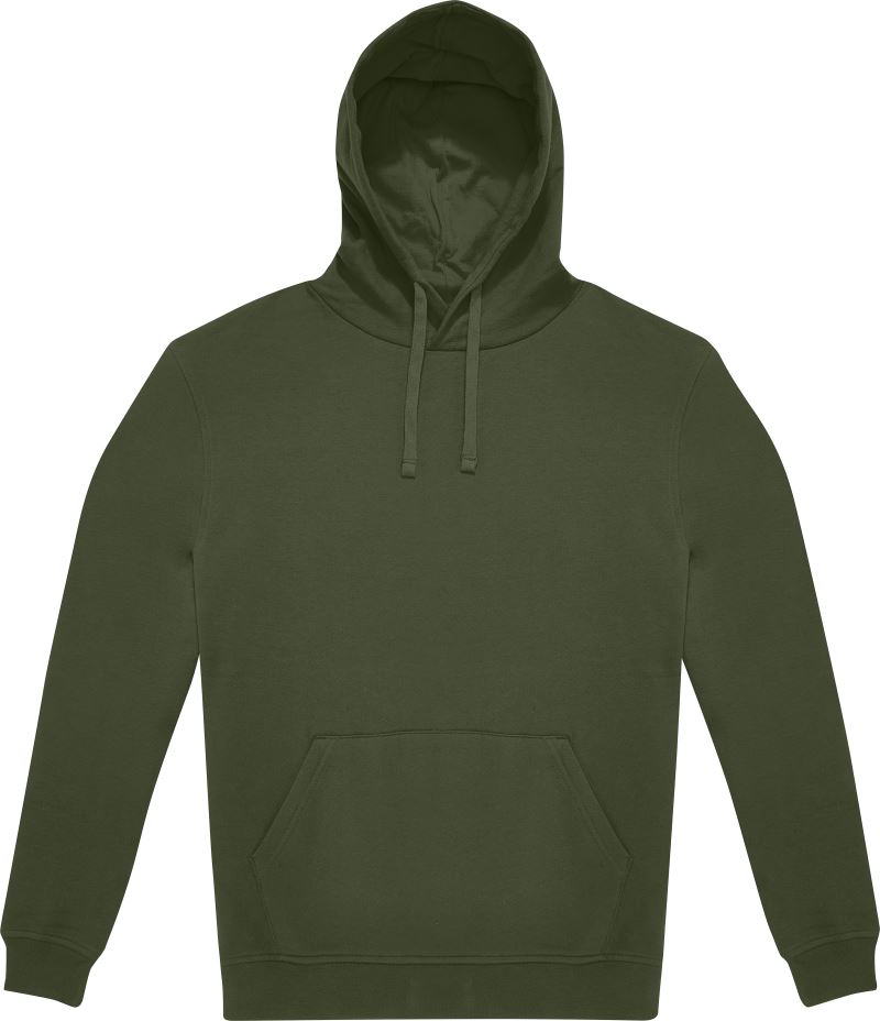 Levně Unisex mikina s kapucí - urban khaki