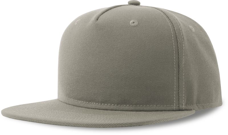5 panelová baseballová kšiltovka - grey