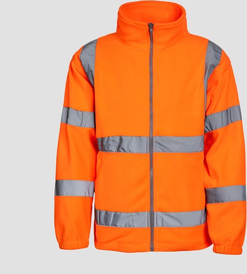 Levně Bezpečnostní fleecová bunda - orange