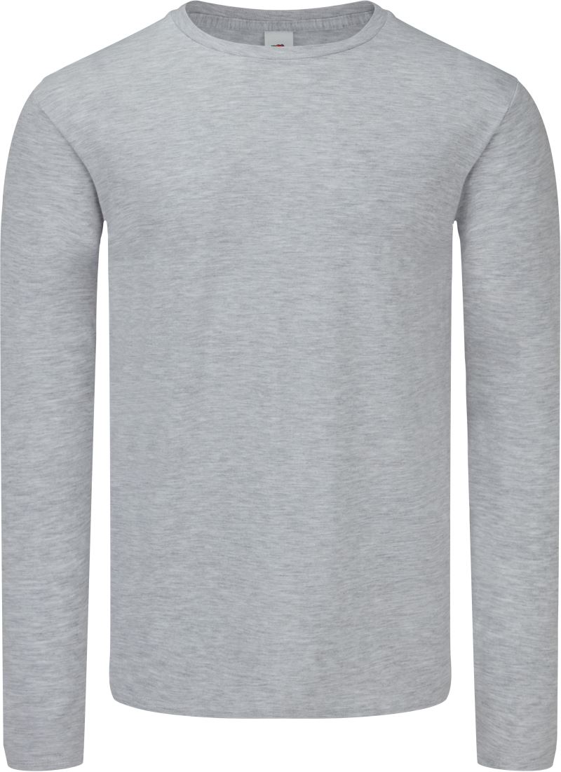 Levně Tričko s dlouhým rukávem - heather grey