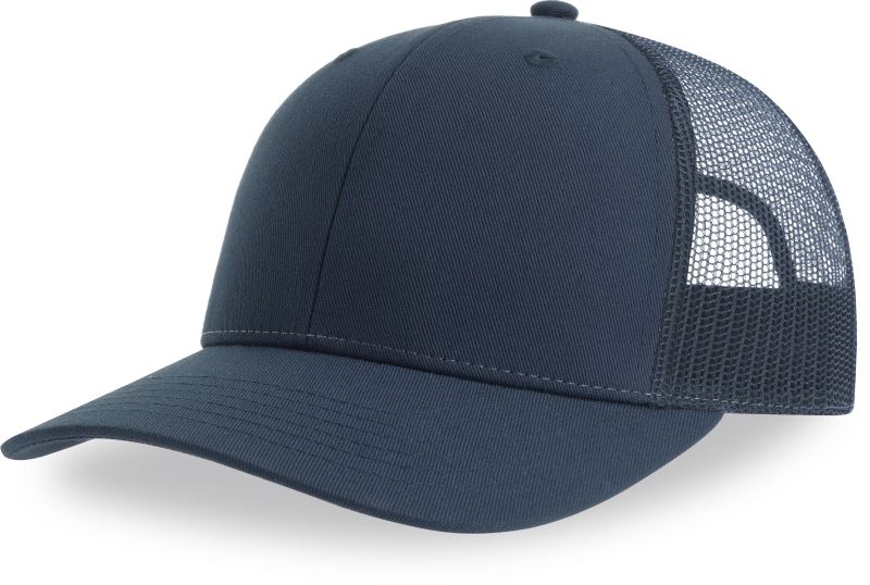 6 panelová Trucker kšiltovka - navy/navy
