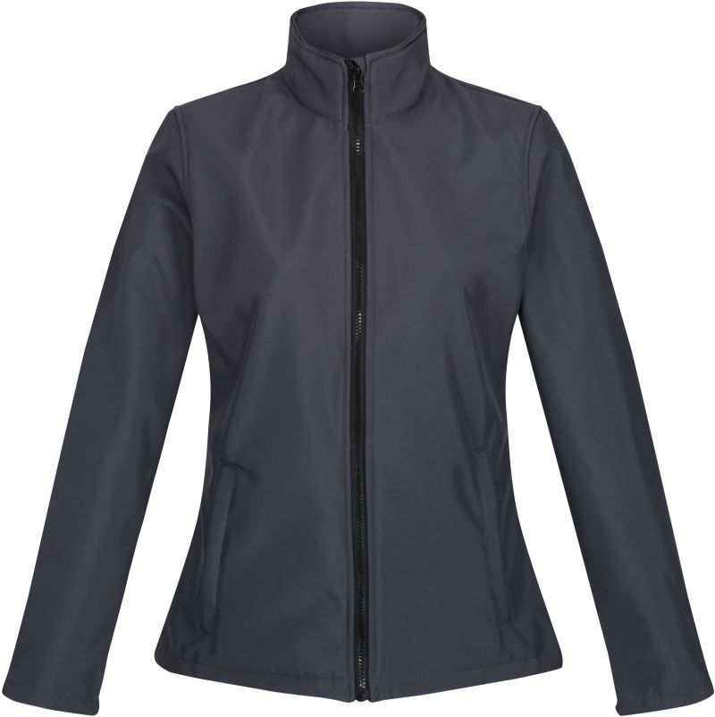 Levně Dámská 2-vrstvá softshellová bunda "Ablaze" - seal grey/black