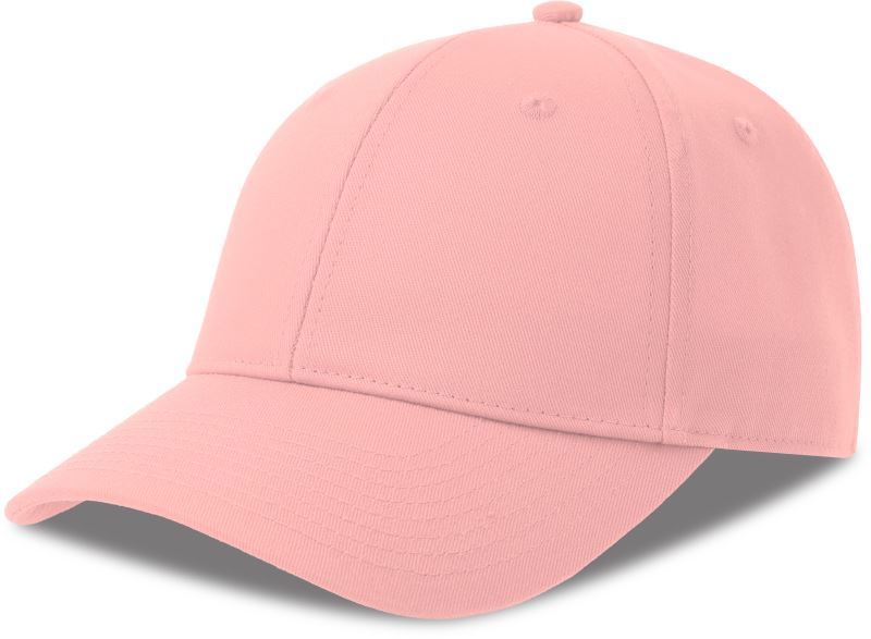 Levně 6 panelová kšiltovka - pink