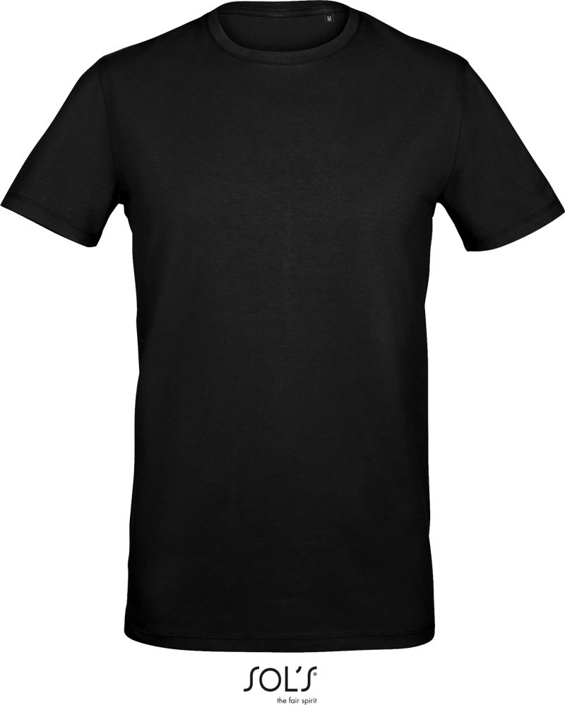 Levně Pánské tričko - deep black