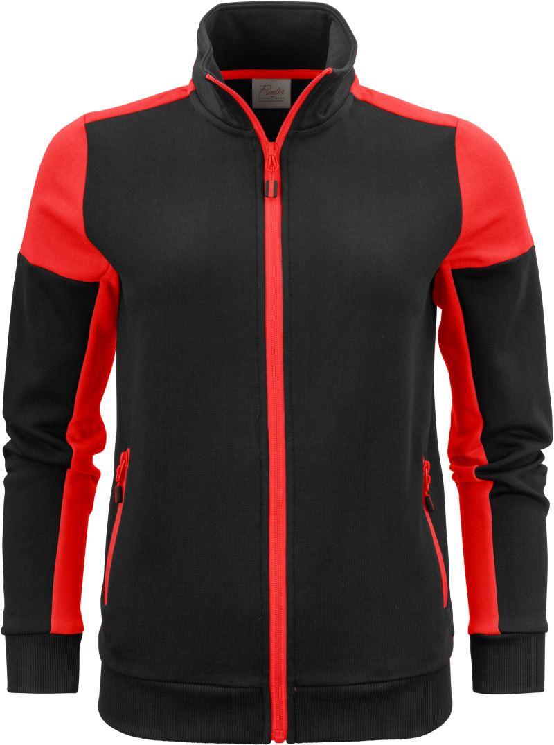 Levně Dámská mikina - black/red
