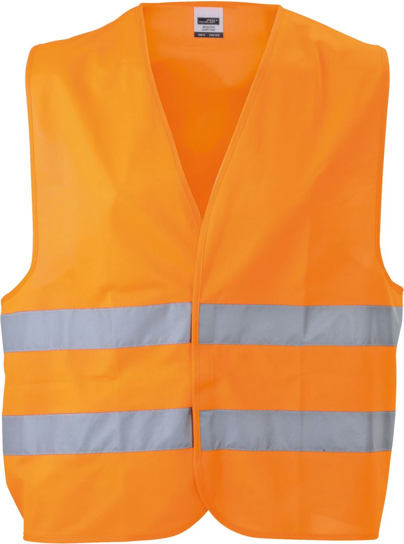 Levně Bezpečnostní vesta pro dospělé - fluorescent orange