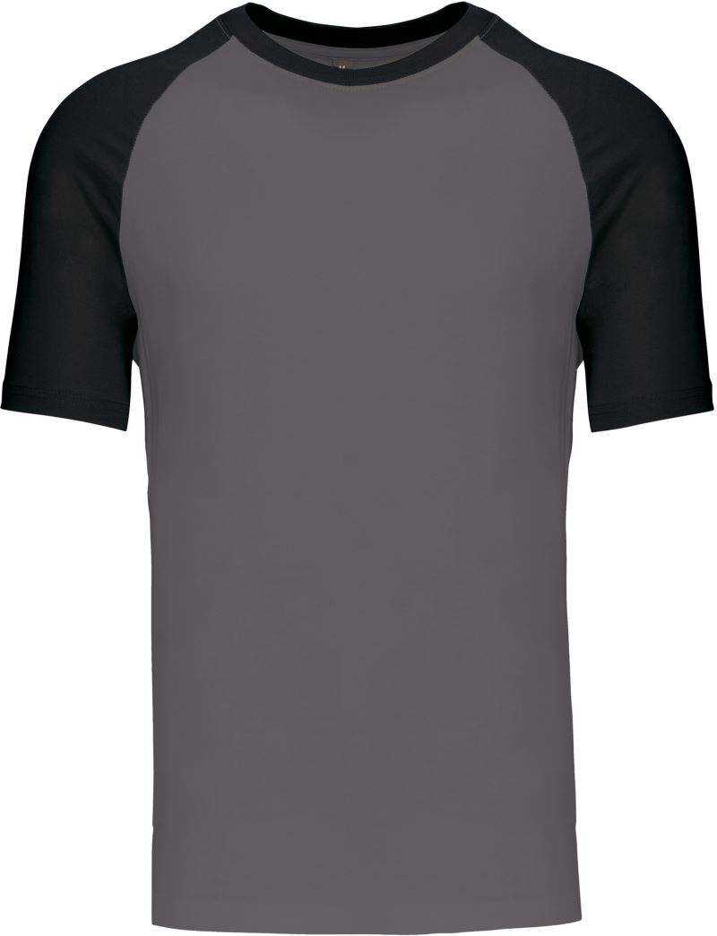 Levně Baseballové tričko - slate grey/black