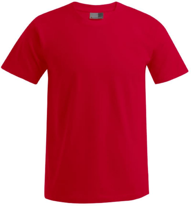 Levně Pánské tričko "Premium" - fire red