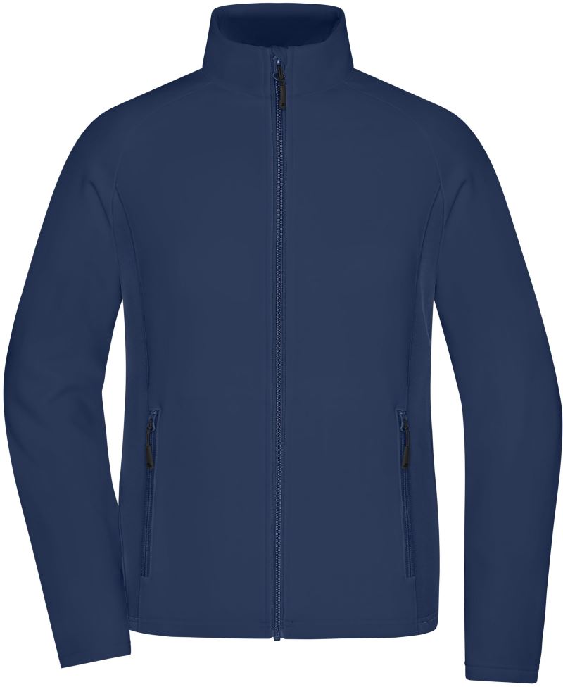 Levně Dámská strečová fleecová bunda - navy/navy