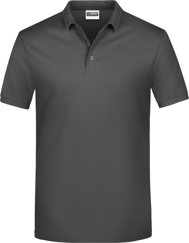 Levně Pánské piqué polo - graphite