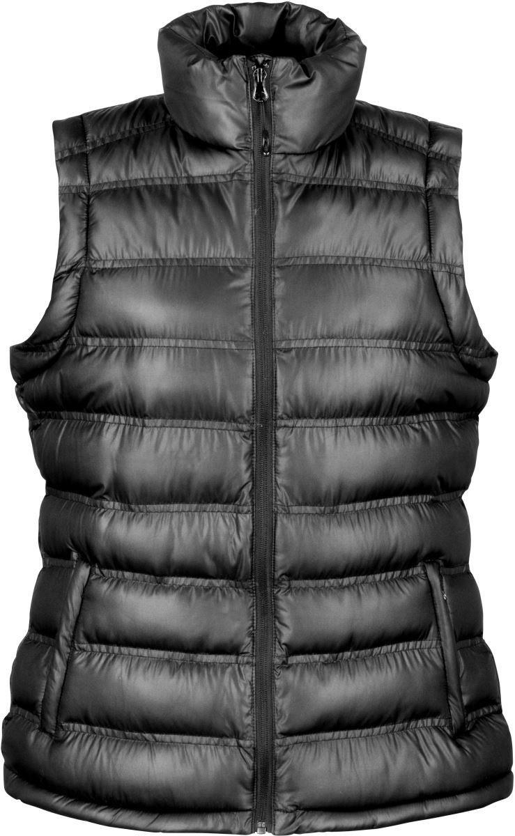 Levně Polstrovaná dámská vesta "IceBird" - black