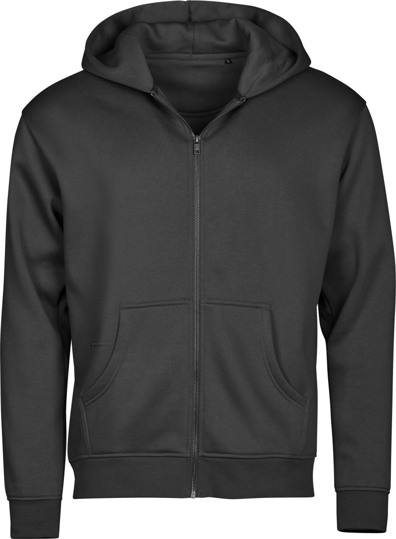Levně Mikina s kapucí z těžké bavlny "Urban" - black