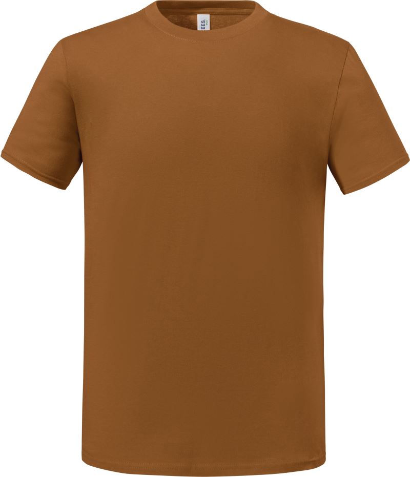 Levně Tričko z bio bavlny "Eco Premium" - golden pecan
