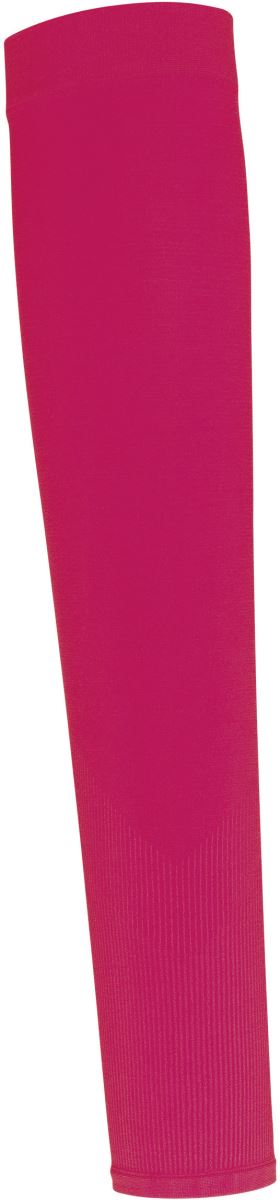 Levně Bezešvé sportovní návleky na ruce - fuchsia