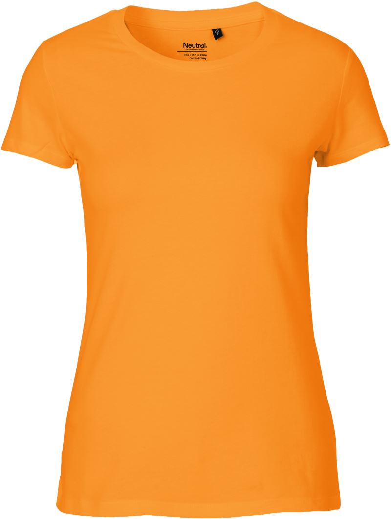 Levně Dámské tričko z bio bavlny - okay orange