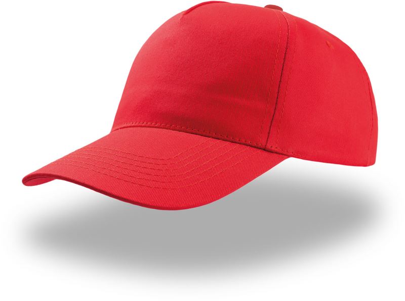 Levně 5 panelová baseballová kšiltovka "Start Five" - red