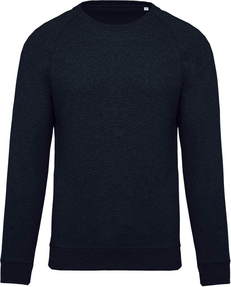 Levně Pánská raglánová mikina z bio bavlny - french navy heather